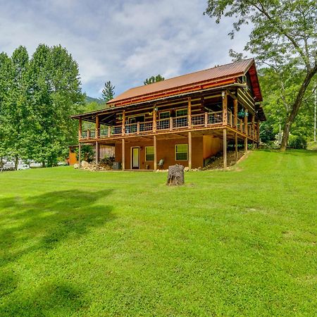 Stunning Creekside Cosby Cabin With Deck And Fire Pit! Villa Exterior photo