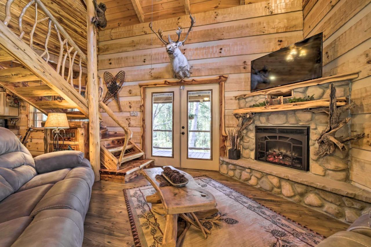 Stunning Creekside Cosby Cabin With Deck And Fire Pit! Villa Exterior photo