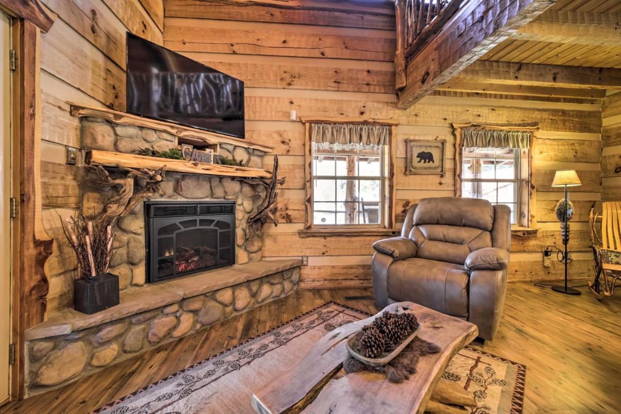 Stunning Creekside Cosby Cabin With Deck And Fire Pit! Villa Exterior photo